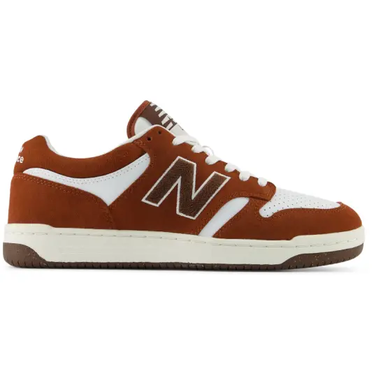 ニューべラス プラス New Balance Men's 480 Shoes - White / Dark Arctic Grey / Gulf Red